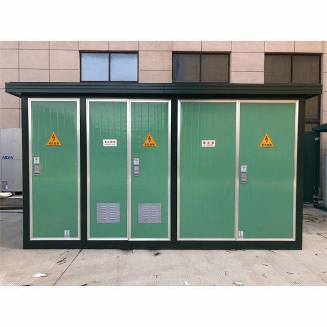 阜宁1600KVA欧式箱式变压器